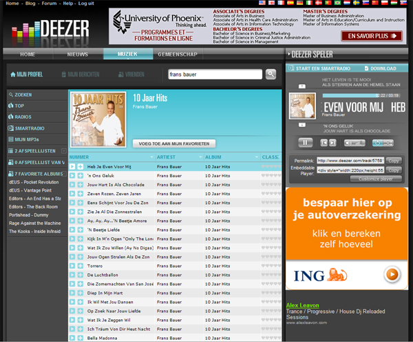 admin deezer 2008