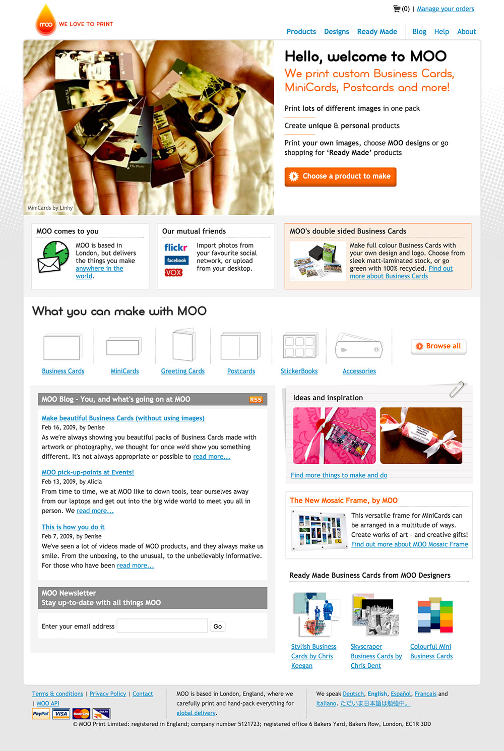 homepage moo 2009