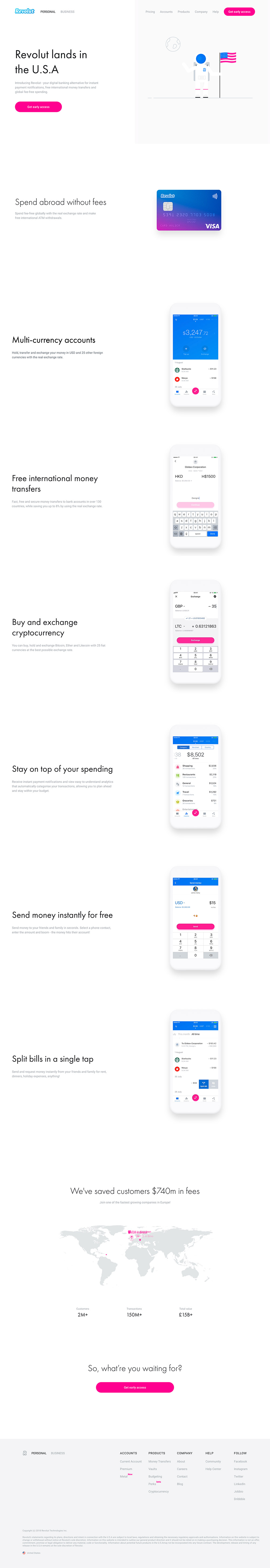 homepage revolut 2018