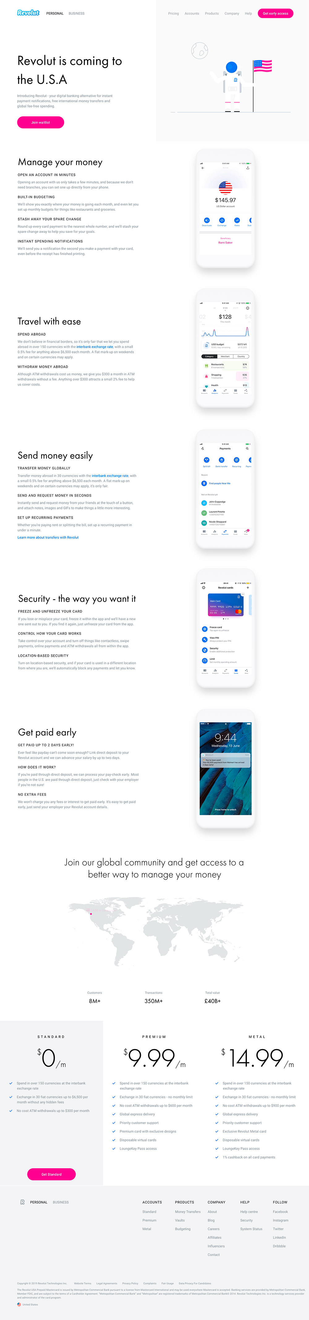 homepage revolut 2019