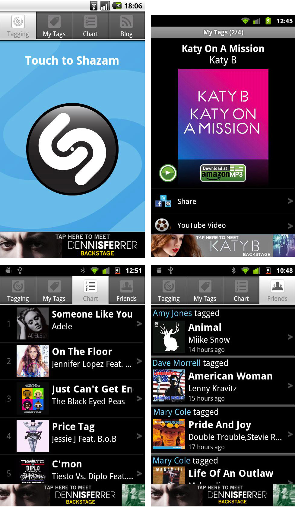 android shazam 2011