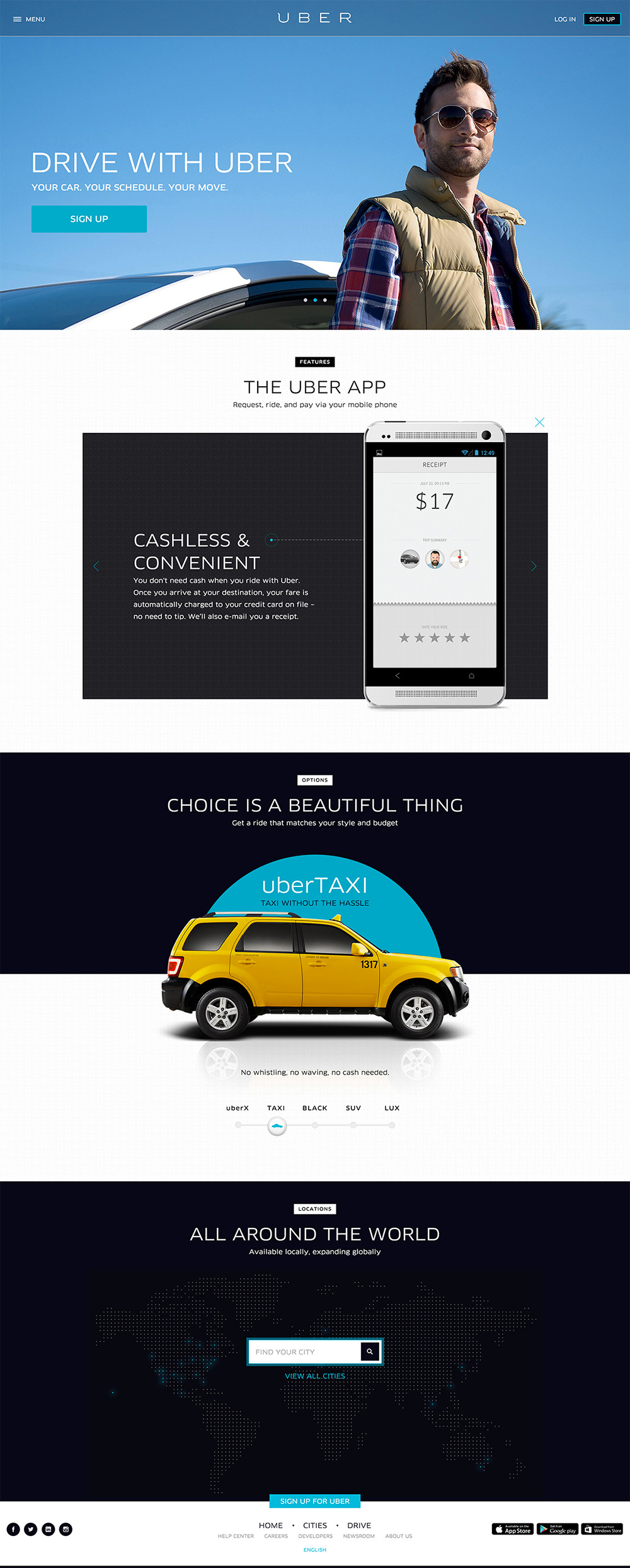 homepage uber 2015