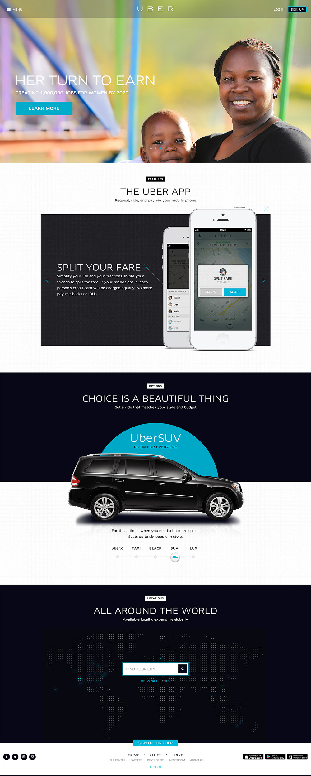 homepage uber 2015
